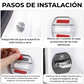 Protectores de cerradura para puertas de autos de lujo  | Juego de 4 piezas